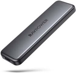 2. RAVPower Mini External SSD Hard Drive 1TB Portable SSD USB-C Solid State Flash Drive