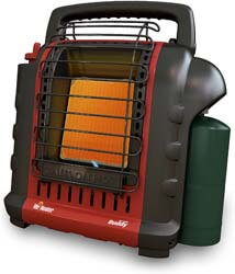 5. Mr. Heater F232025 MH9BX Buddy 4,000-9,000-BTU Portable Radiant Heater
