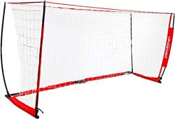 2. PowerNet Soccer Goal Portable Net Collapsible Metal Base