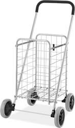 6. Whitmor Utility Durable Folding Design for Easy Storage Shopping Cart