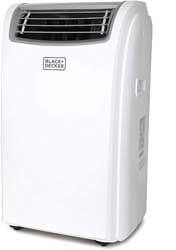 5. Black + Decker BPACT12HWT Portable Air Conditioner, 12,000 BTU with Heat, White