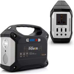 7. SereneLife Portable Generator, 155Wh Power Station
