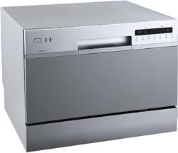 5. EdgeStar DWP62SV 6 Place Setting Energy Star Rated Portable Countertop Dishwasher