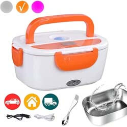 4. WHEN MING Electric Lunch Box Portable Food Warmer