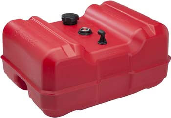3. Attwood Portable Marine Fuel Tank - EPA and CARB Certified – Red