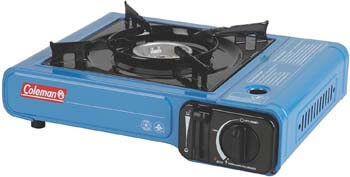 1. Coleman Portable Butane Stove with Carrying Case
