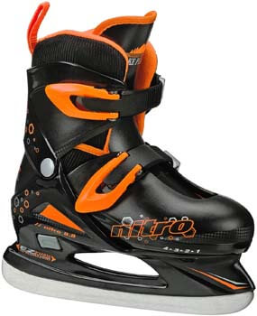 8. Lake Placid Boys Nitro 8.8 Adjustable Ice Skates
