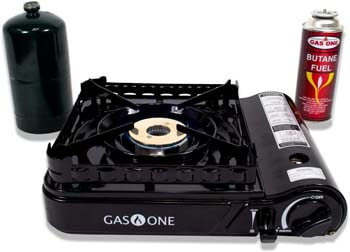 5. Gas ONE GS-3900P New Dual Fuel Propane or Butane Portable Stove
