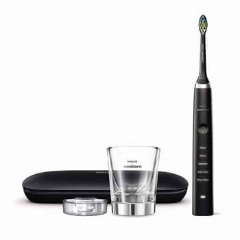 7. Philips Sonicare HX9351/57 DiamondClean Classic Rechargeable Electric Toothbrush, Black