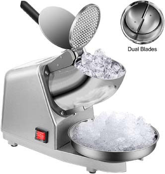2. VIVOHOME Electric Dual Blades Ice Crusher Shaver Snow Cone Maker