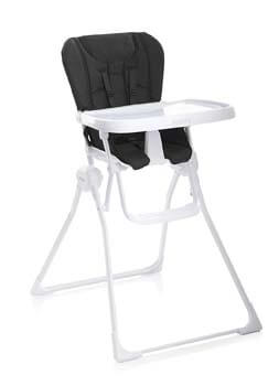 9. Joovy Nook High Chair, Compact Fold, Swing Open Tray, Black