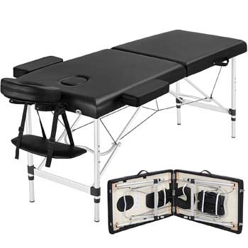 3. Yaheetech Portable Massage Table 84inch Massage Bed