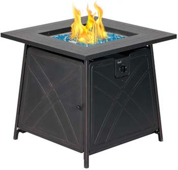 5. BALI OUTDOORS Gas Fire Pit Table