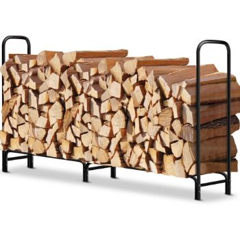7. Amagabeli Outdoor Firewood rack 
